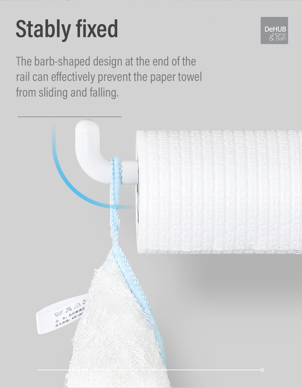 KOREA DeHUB Towel Paper Hanger Wall Mount-7